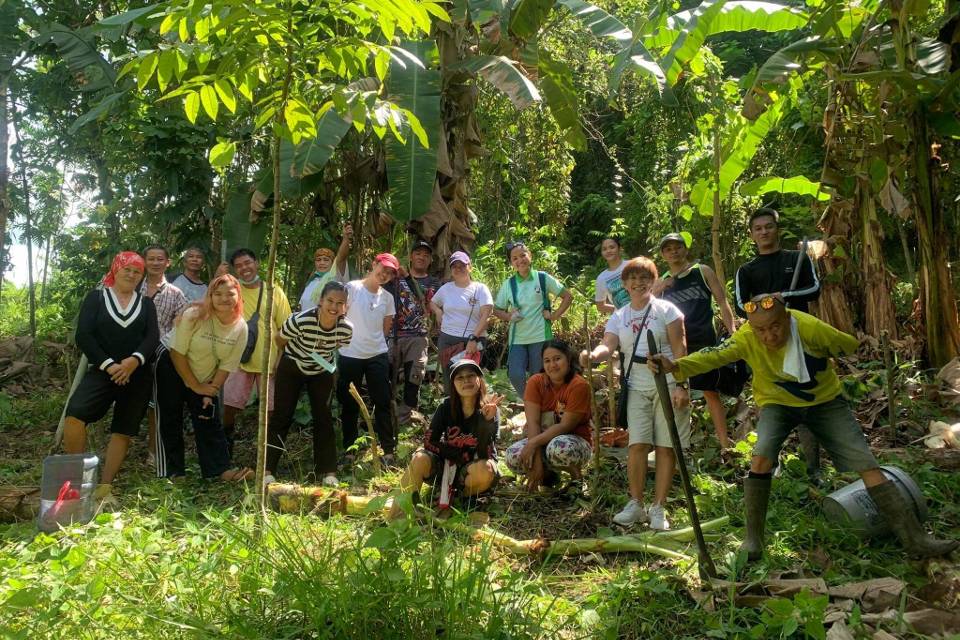 San Alfonso Ma De Ligouri Parish Tree Planting