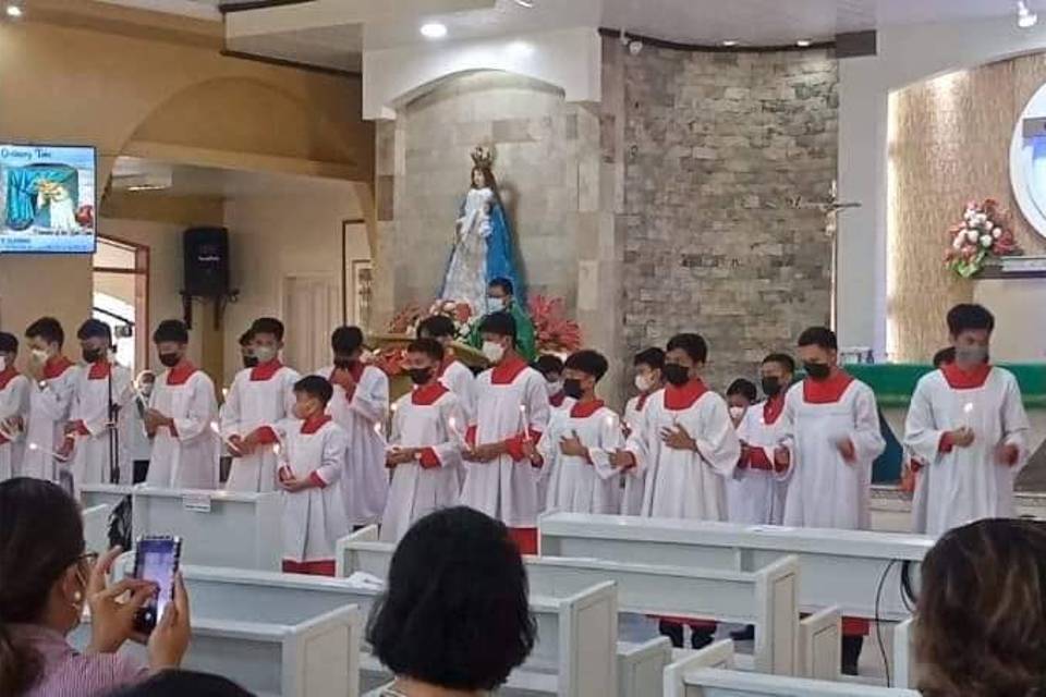 Altar Servers Investiture SMPRP St. Mary of the Perpetual Rosary Parish