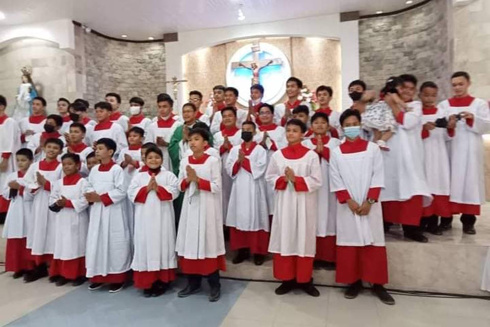 Altar Servers Investiture SMPRP St. Mary of the Perpetual Rosary Parish