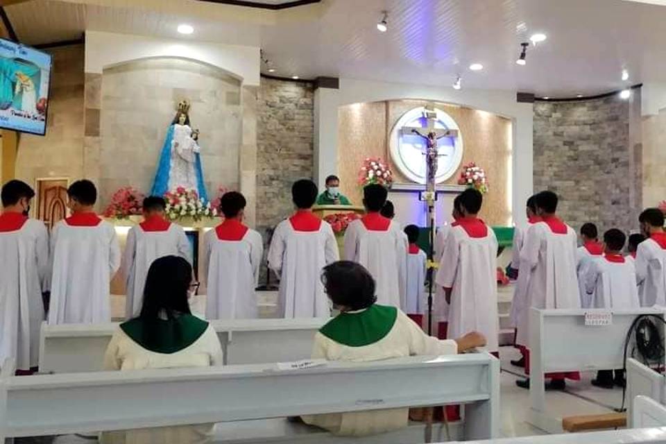 Altar Servers Investiture SMPRP St. Mary of the Perpetual Rosary Parish