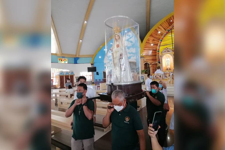 Our Lady of Fatima visits Our Lady of Lourdes Parish