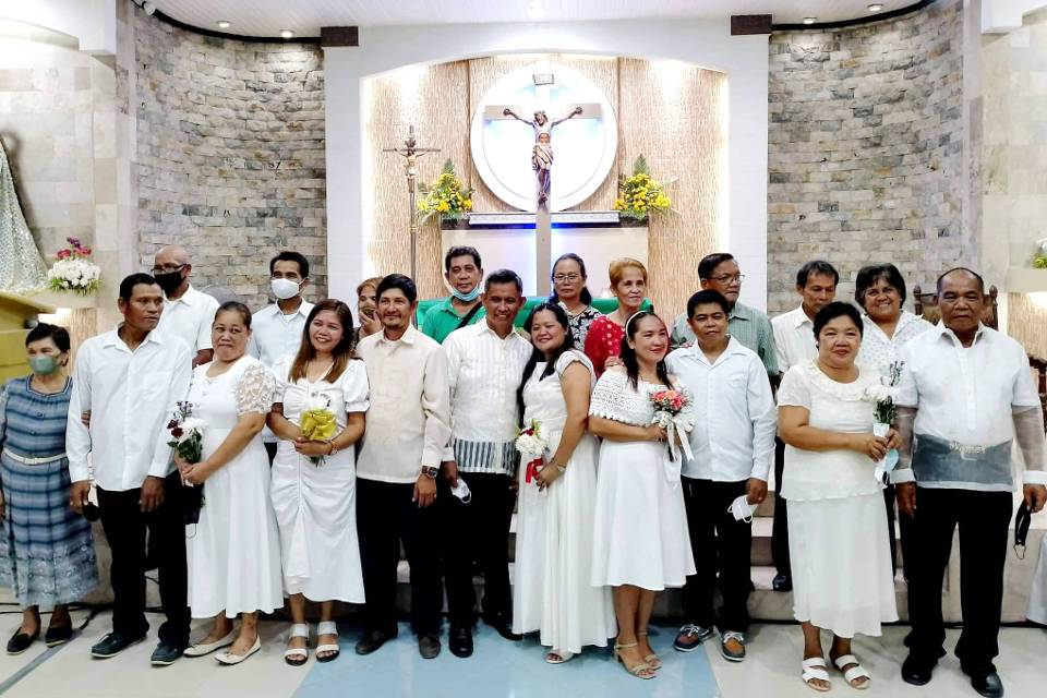 SMPRP couples renewed their marriage vows St. Mary of the Perpetual Rosary Parish