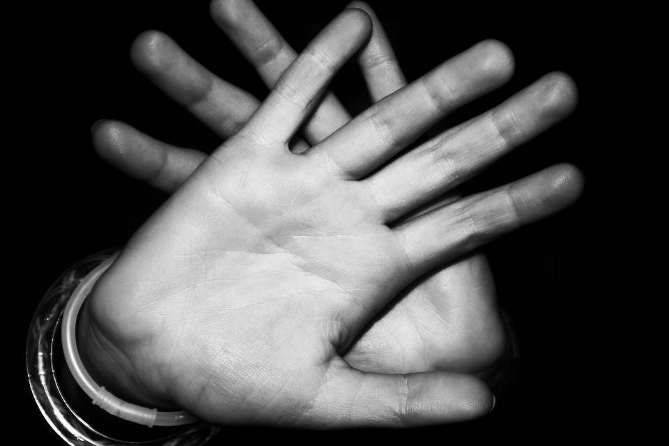 pexels Josie Stephens stock hands stop palms