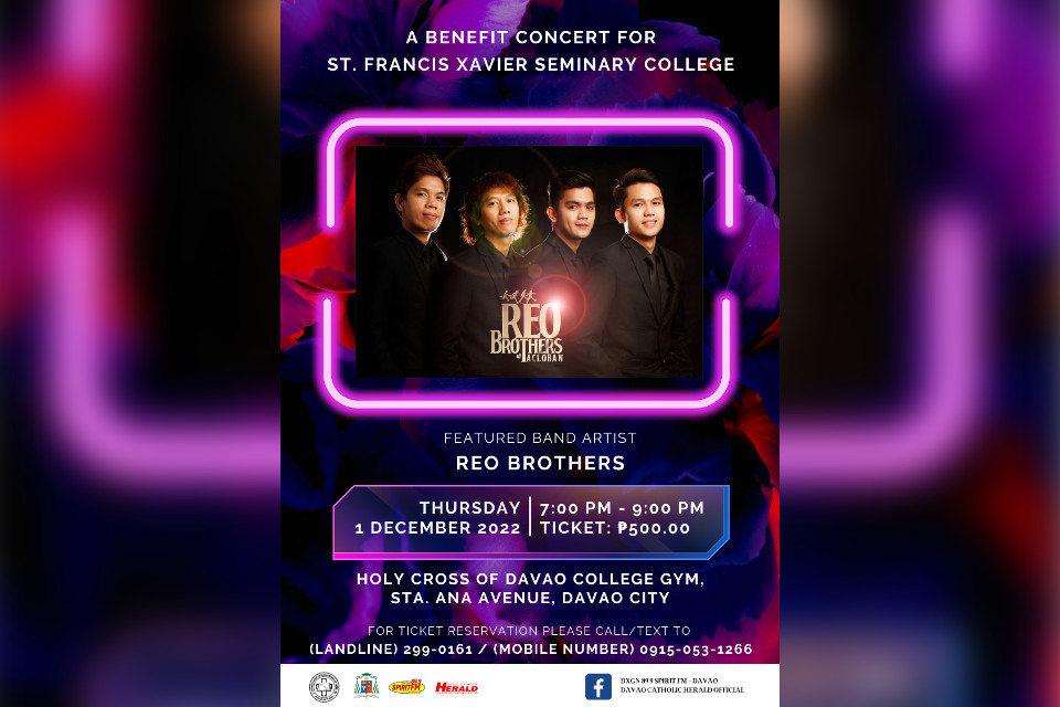 REO Brothers XACOSE Benefit Concert Poster