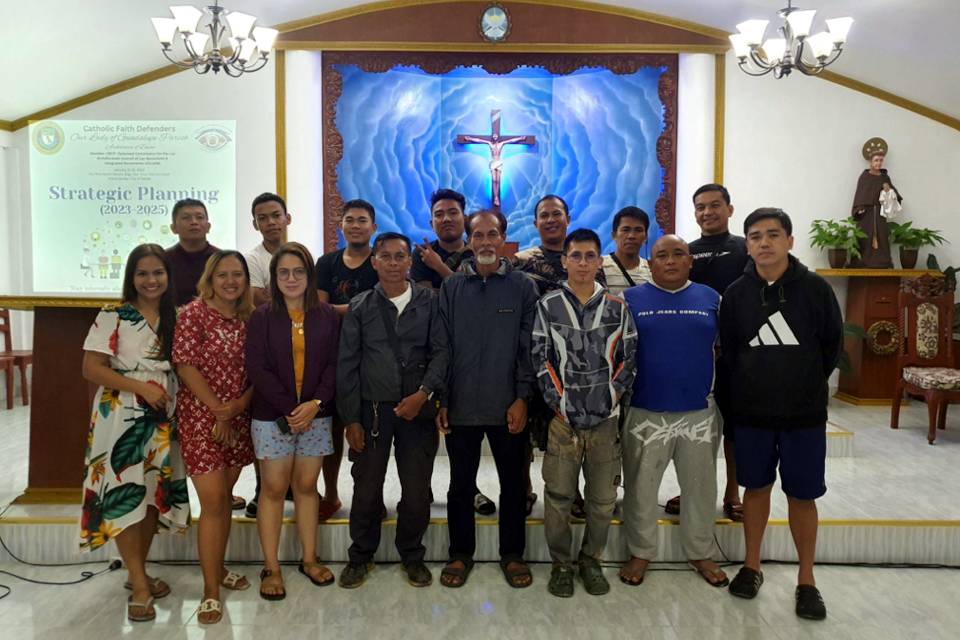 Catholic Faith Defenders of the Our Lady of Guadalupe Parish conducted their Strategic Planning