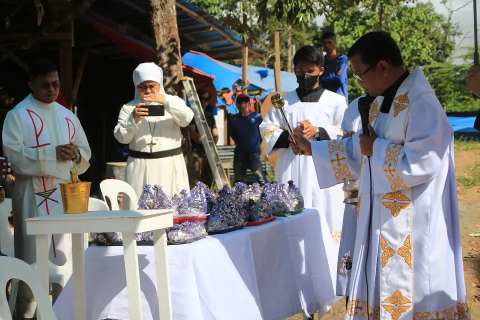 St John Paul II Parish laying of foundation of the church