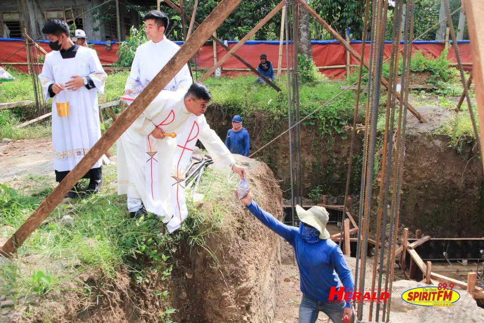 St John Paul II Parish laying of foundation of the church