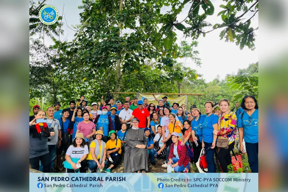 San Pedro Cathedral Tree Planting and Caring Activity 2023 at Barangay Tawan-Tawan, Baguio District