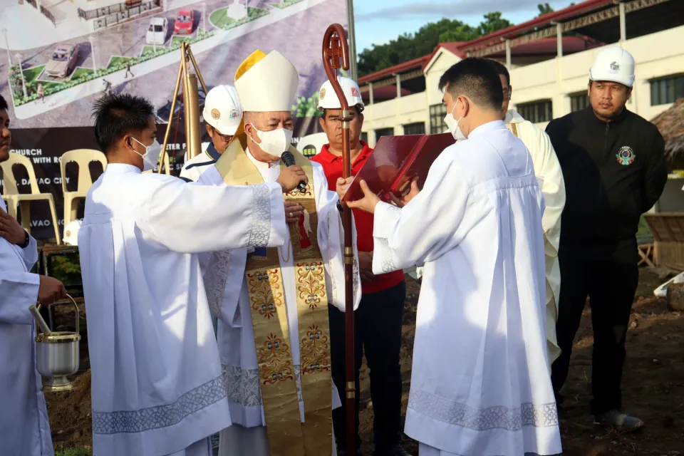 Groundbreaking of the Parish Rectory of San Pedro Poveda Parish