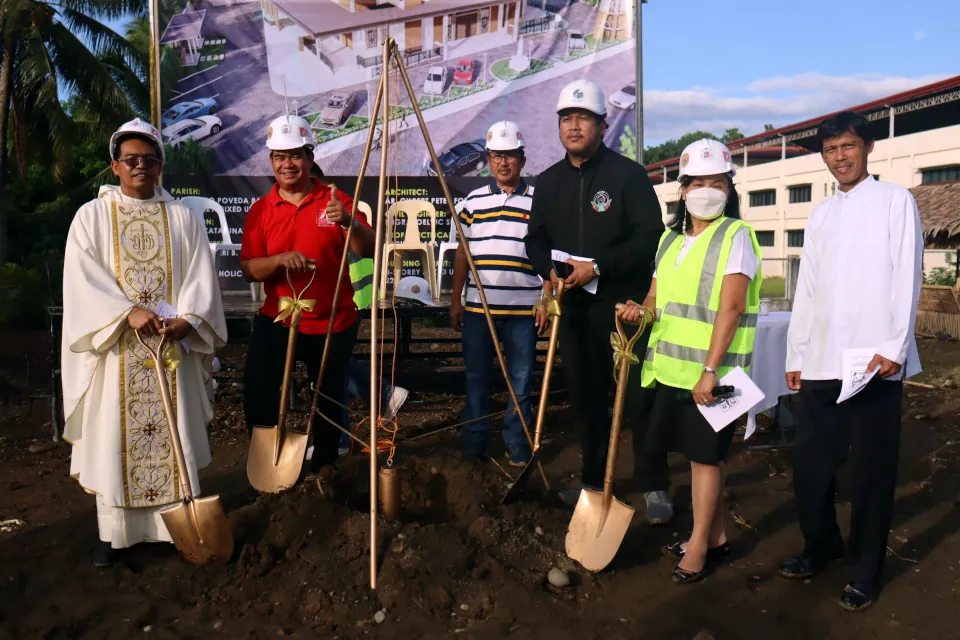 Groundbreaking of the Parish Rectory of San Pedro Poveda Parish