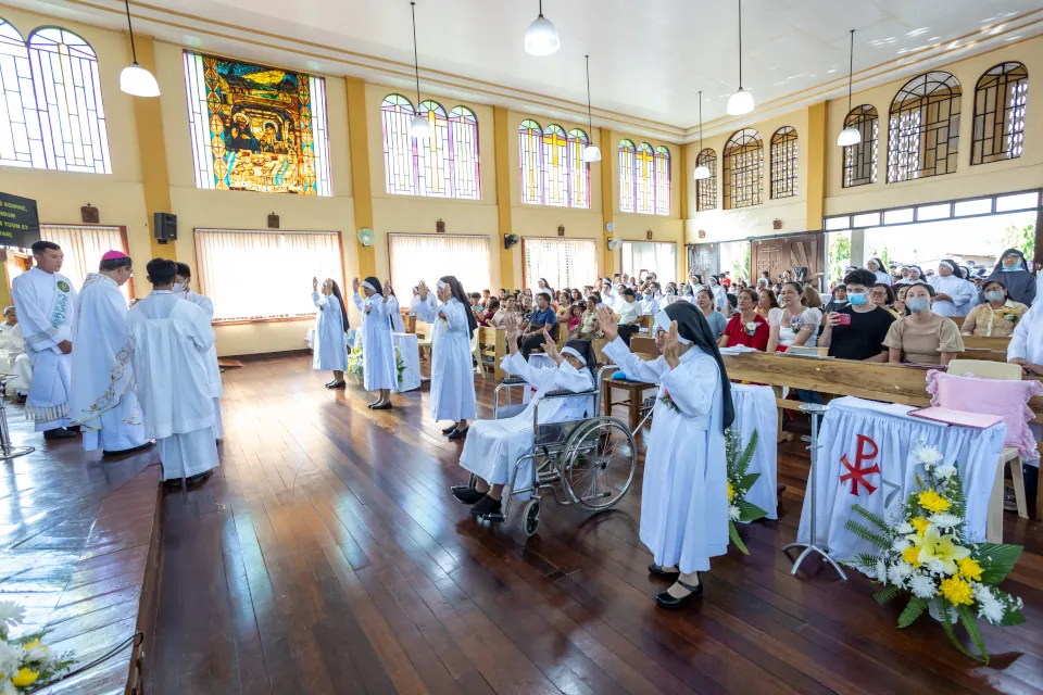 Benedictines Platinum Jubilee of Sr. Mary Gemma Bering, Sr. Mary Judy Maraya, Golden Jubilee of Sr. Mary Gregory Espadera and Silver Jubilee of Sr. Mary Abigail Eliot and Sr. Ma. Isabelle Domingo