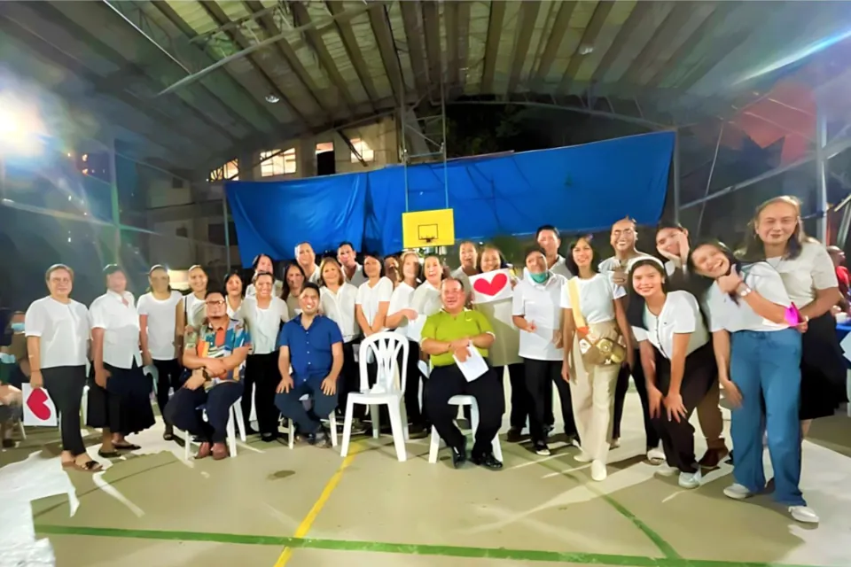 Fr. Crispin Mostajos, Fr. Froilem Bonn Barretto, ug Fr. Joey V. Trillo Farewell Party