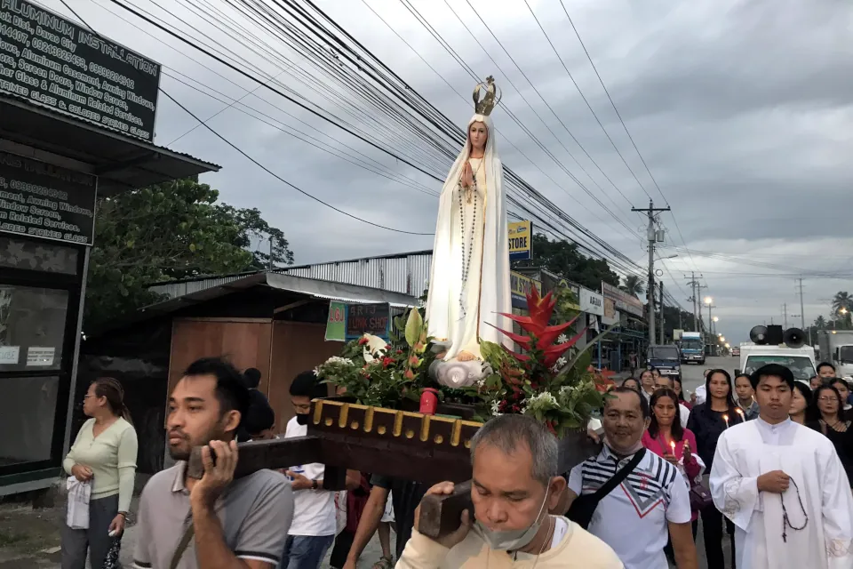 St. John Paul II Parish Feast of Our Lady of Fatima dawn procession 2023