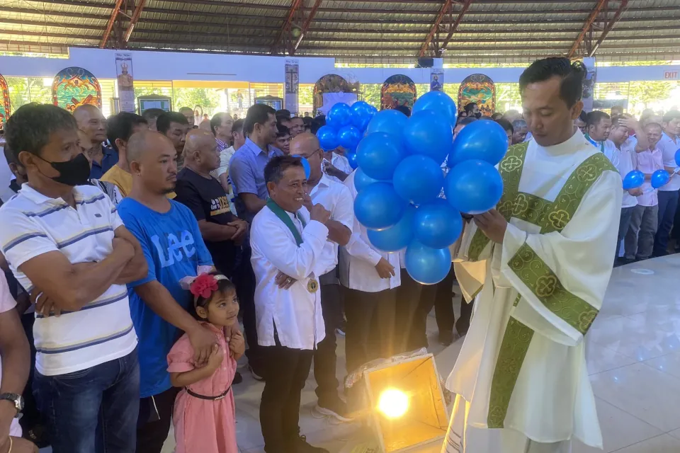 San Francisco de Asis Tagakpan SFDA Fathers day balloons 2023