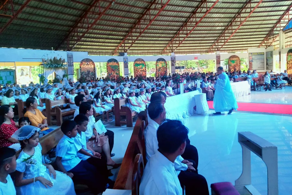 San Francisco De Asis Parish Tagakpan First Communion 2023