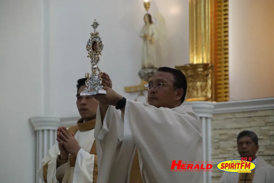 San Antonio de Padua relic at San Antonio de Padua Parish June 13, 2023