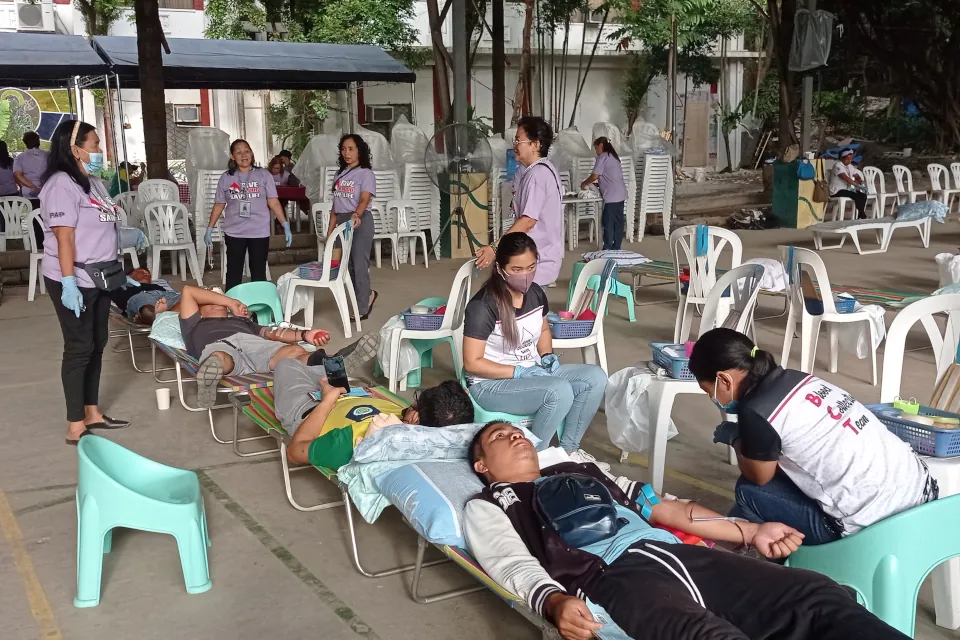 Blood Letting OMPH Our Mother of Perpetual Help Parish 2023