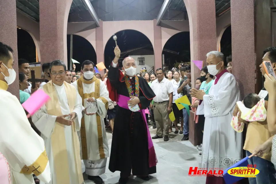 Abp Valles pastoral visit at the Our Lady of the Miraculous Medal Parish 2023