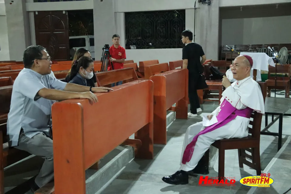 Abp Valles pastoral visit at the Our Lady of the Miraculous Medal Parish 2023