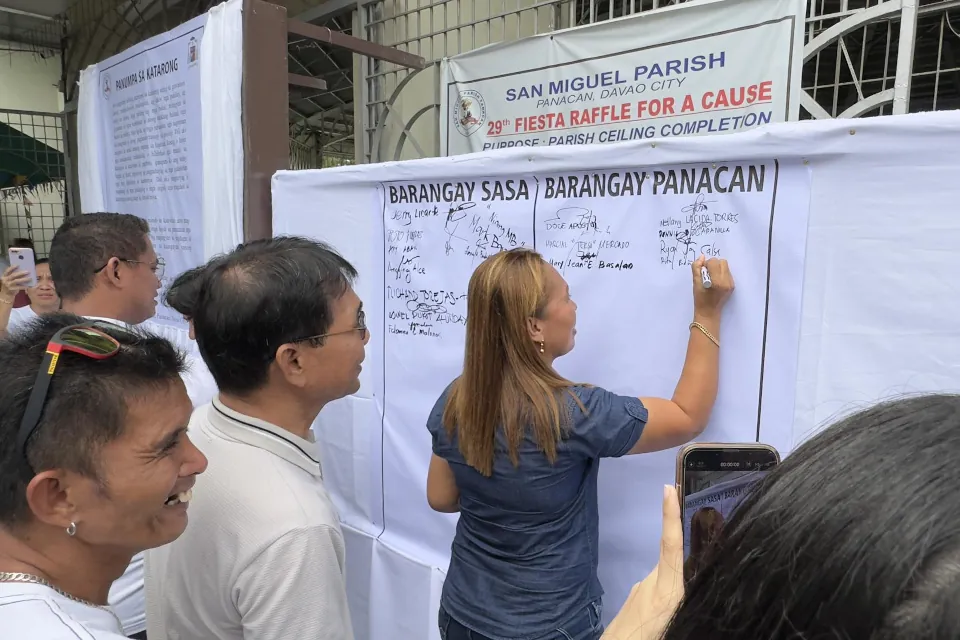 Covenant Signing Mass for Brgy Elections, Panacan