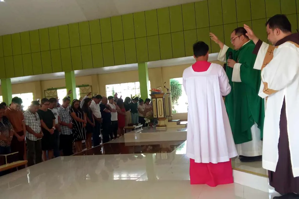 San Roque Parish-Malabog Mass for Barangay election 2023