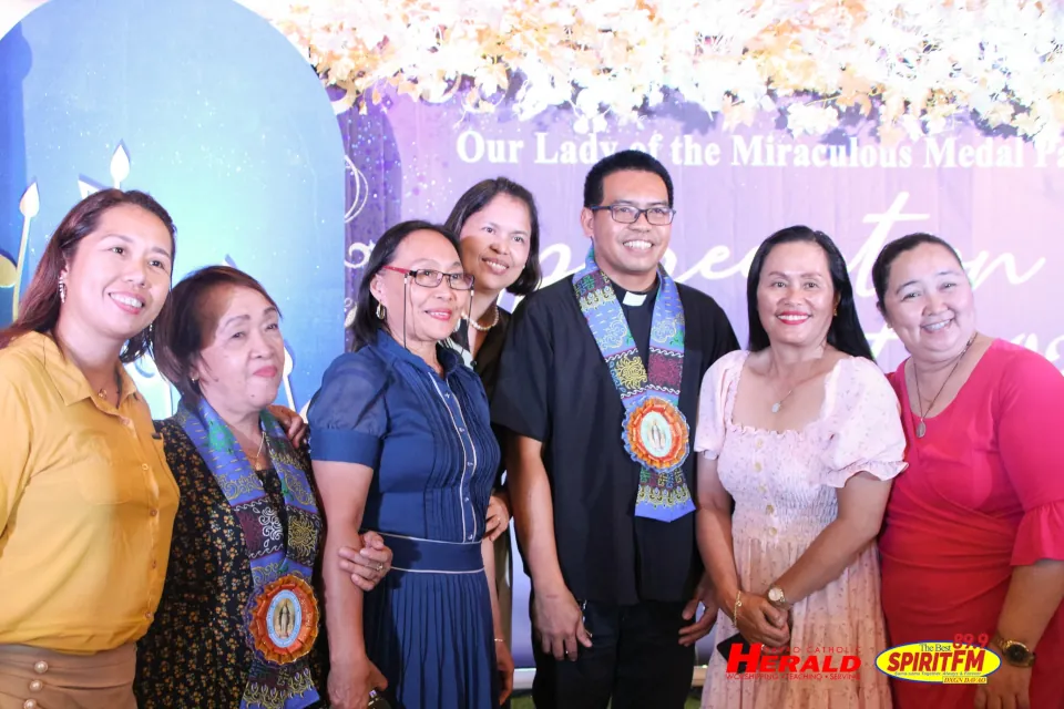 OLMMP Our Lady of the Miraculous Medal Parish 14th fiesta Appreciation night for benefactors