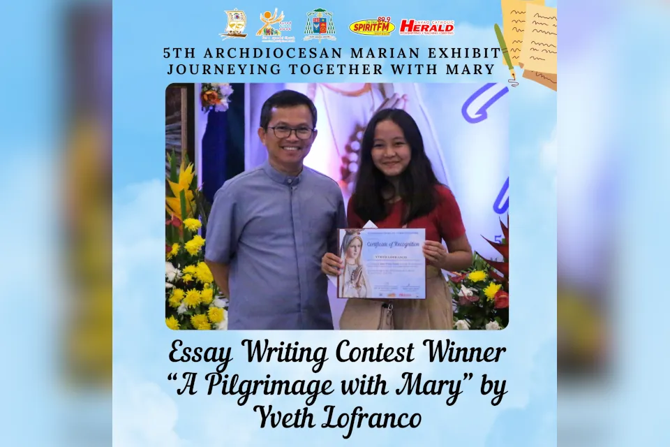 5th Marian Exhibit Essay Writing Contest Winner Yveth P. Lofranco