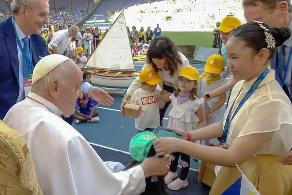 2024-05-25 Pope Francis World Childrens Day Rome (Vatican News)