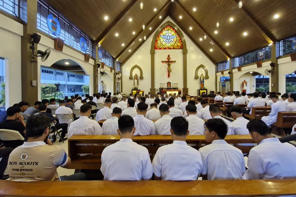 Holy Spirit Mass at Queen of Apostles College Seminary (QACS) Tagum 2024