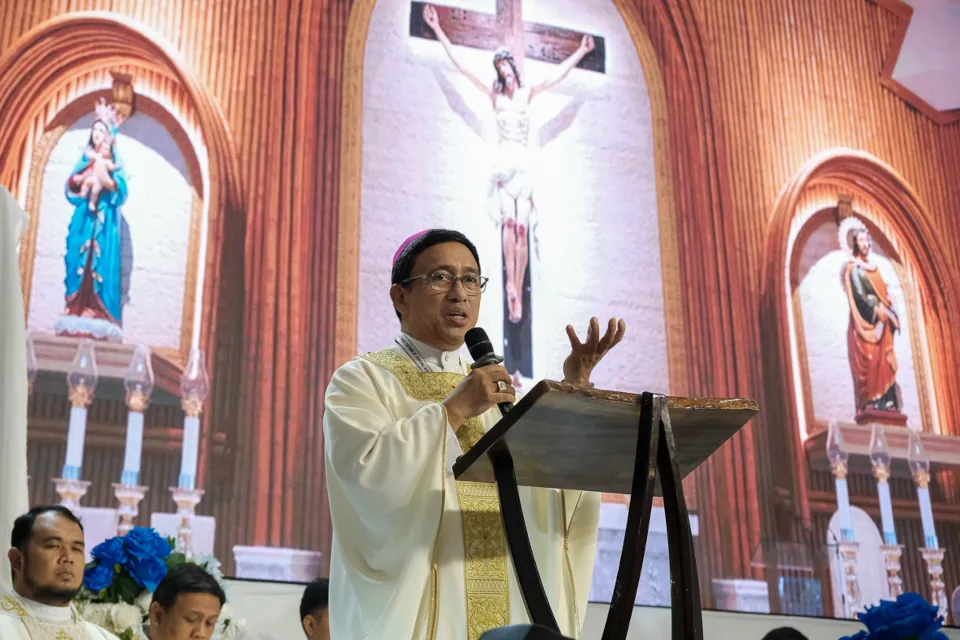 Bishop Marcelino Antonio Maralit Jr, chairman of the CBCP Episcopal Commission on Social Communications