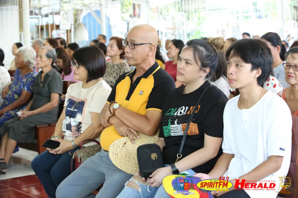 Fr Ritzchild John Cariaga thanksgiving mass at Sto Nino GKK Chapel