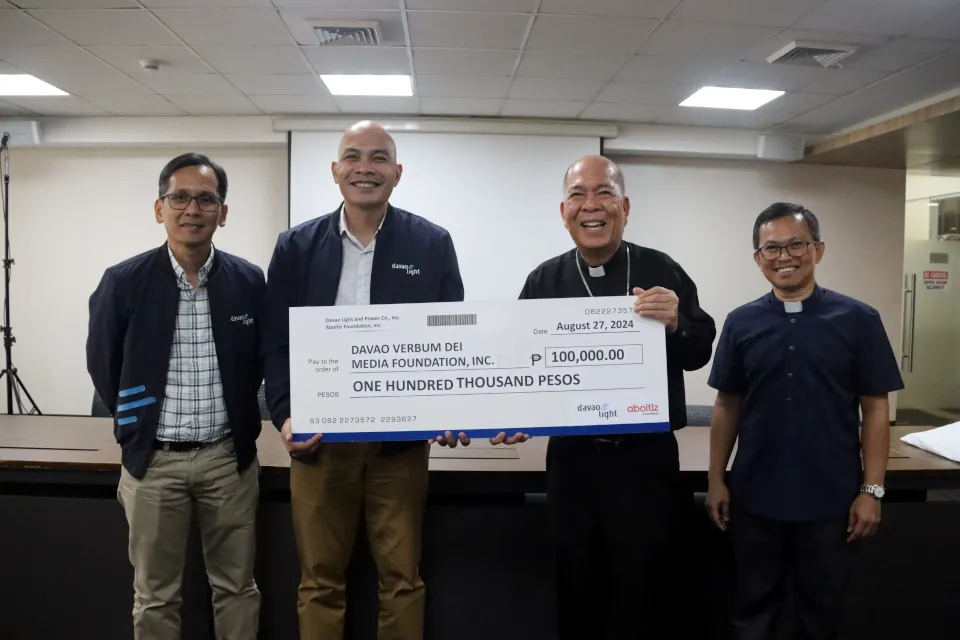 DVDMFI Receives Aboitiz Foundation Donation 2024