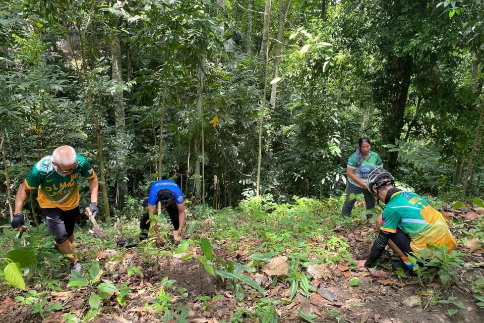 OLMMP Biking and Tree Planting 2024