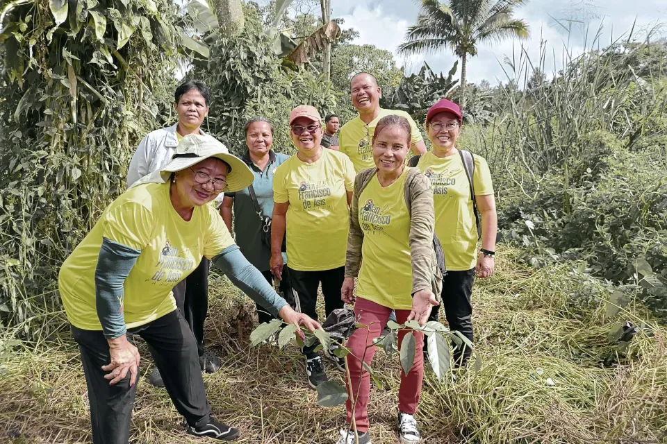 San Francisco de Asis (SFDA) Parish tree planting 2024