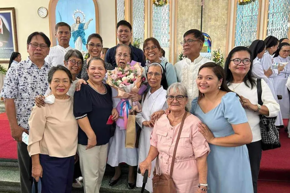 Sr Ma Margie Aguilar RVM Golden Jubilee