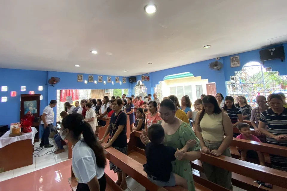 Sto Niňo GKK Bulusan Bangkal 1st monthly mass 2024